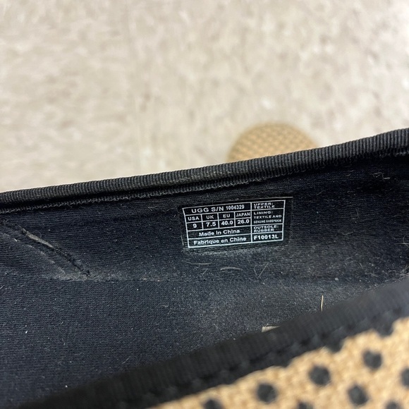 Ugg Indah Burlap Slip On Flat - Picture 7 of 11